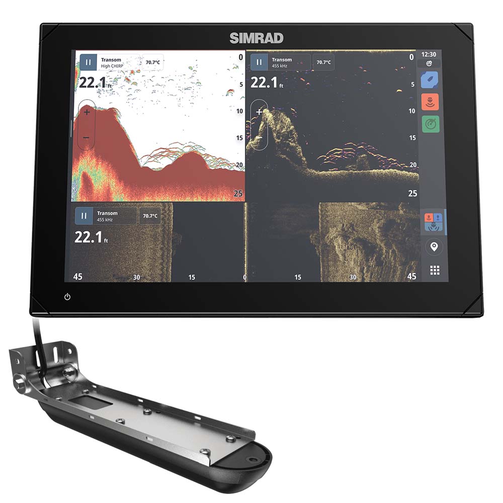 Simrad NSX 3012 12 Combo Chartplotter Fishfinder