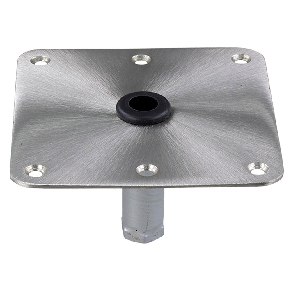Springfield King Pin 7 x 7 Stainless Steel Square Base