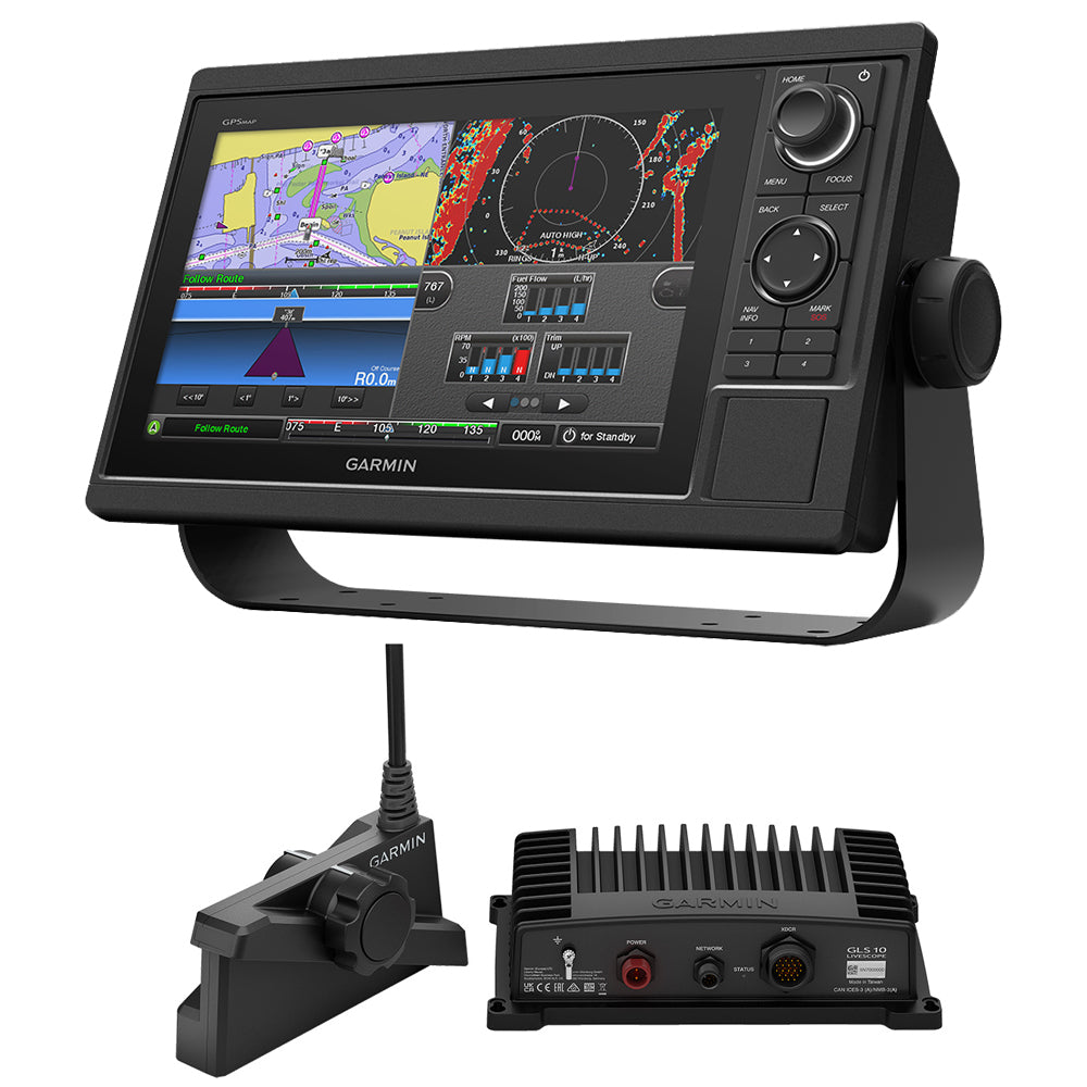 Garmin GPSMAP 1022 LiveScope Plus Bundle