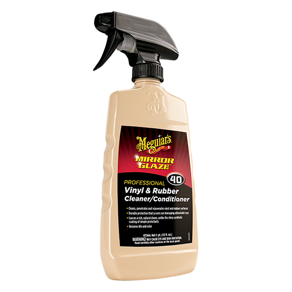 Meguiars M40 Mirror Glaze Vinyl Rubber Cleaner