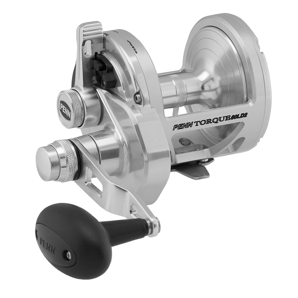 new penn torque spinning reel Penn TRQ60LD2S Torque Lever Drag 2 Speed Reel