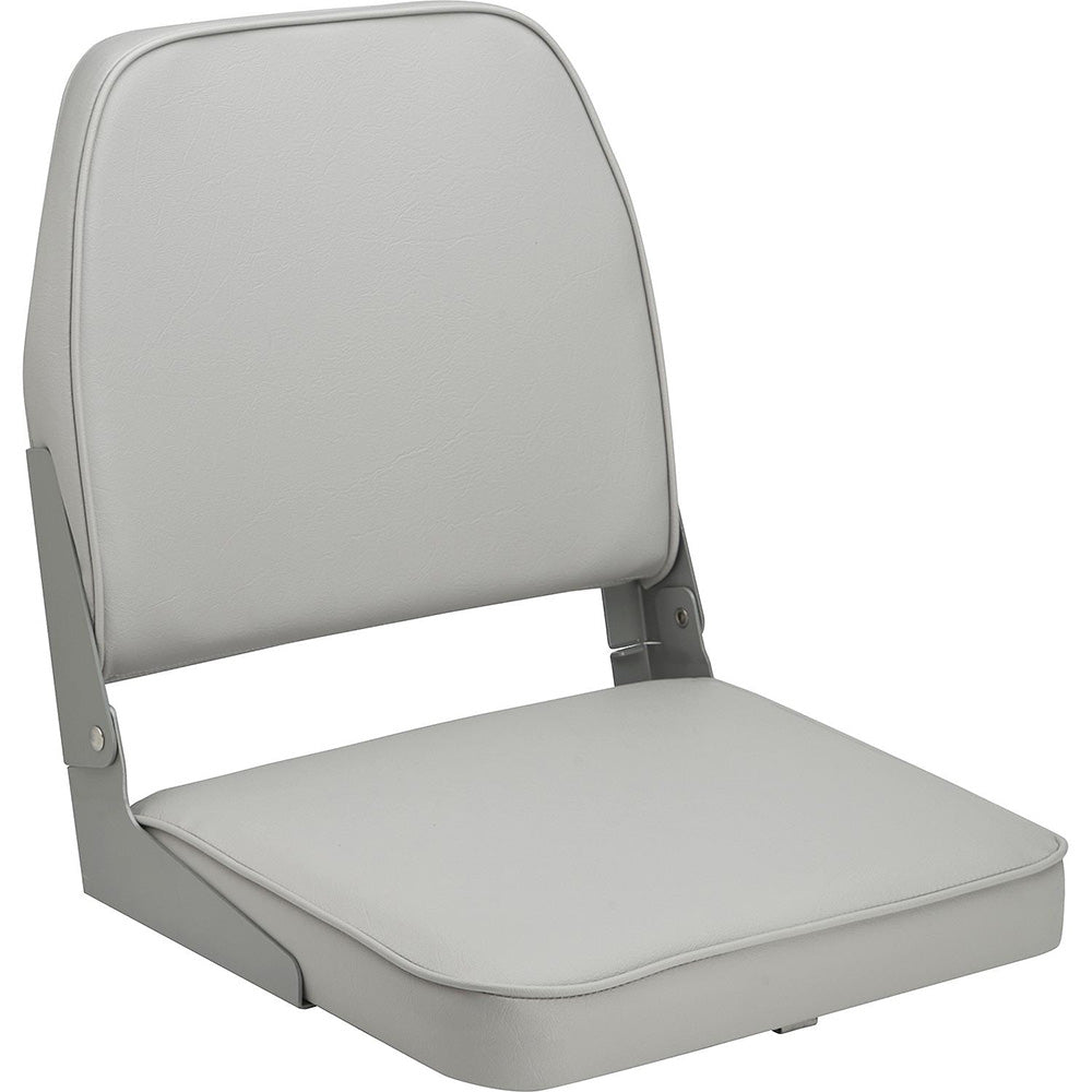 Attwood SwivlEze Low Back Padded Flip Seat Grey