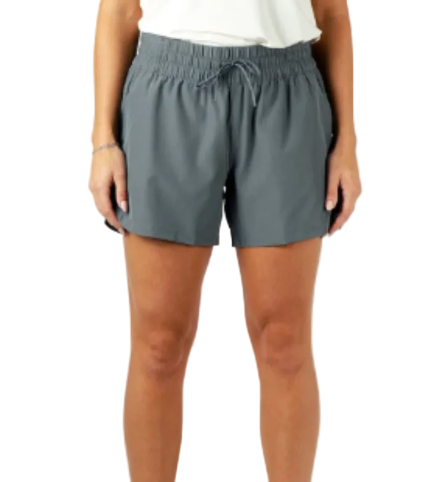 AFTCO Women's Strike 5"Shorts Charcoal