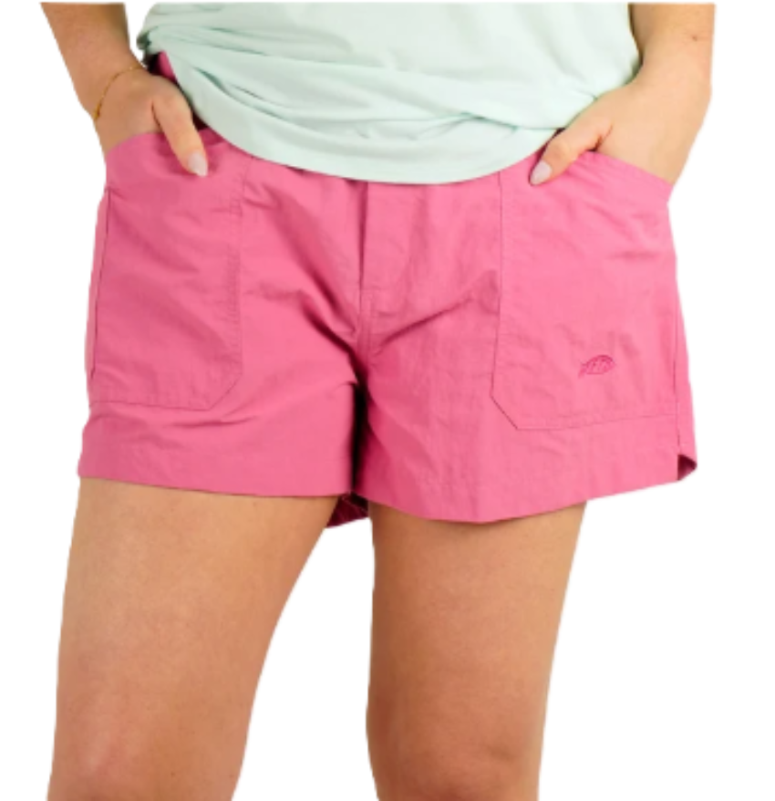 AFTCO Women's The Original Fishing Shorts Flamingo Pink