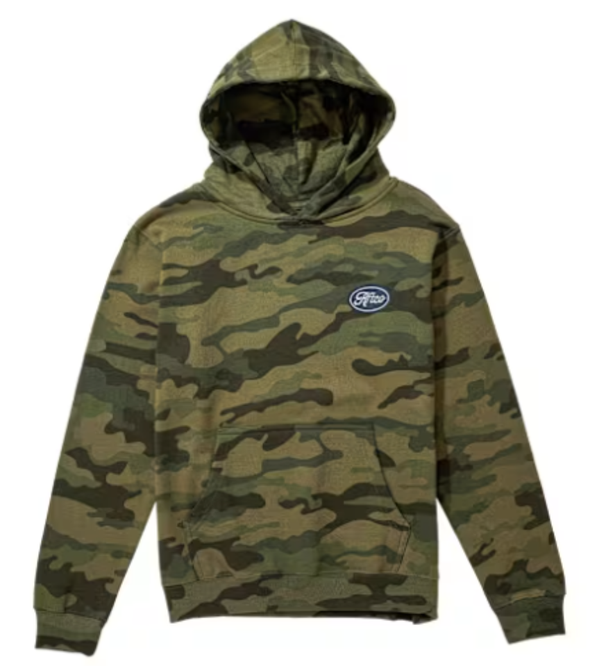 AFTCO Youth Powerboat Pullover Hoodie Forest Camo