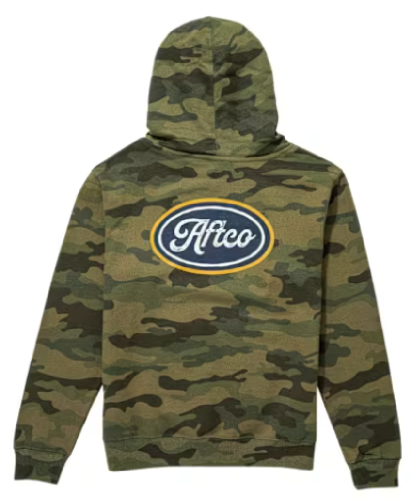 AFTCO Youth Powerboat Pullover Hoodie Forest Camo