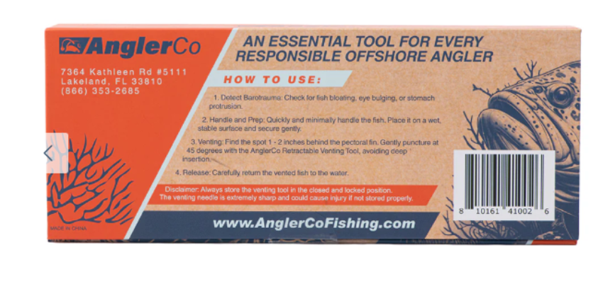 AnglerCo Retractable Venting Tool