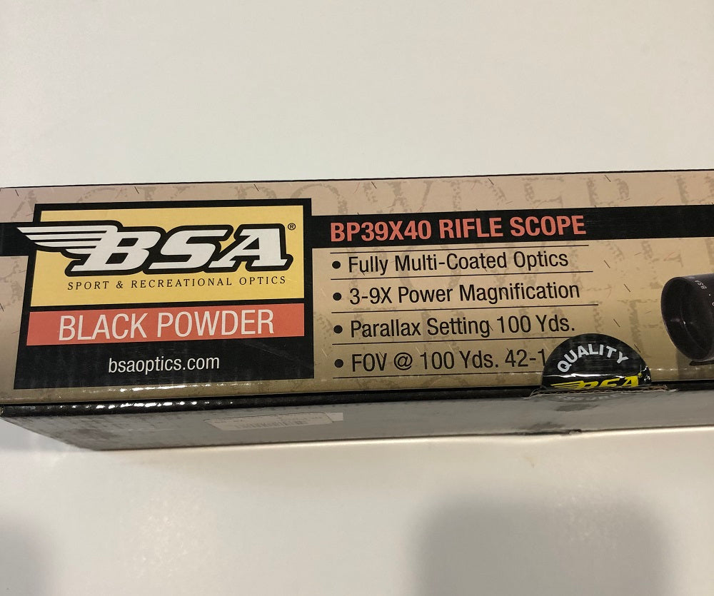 BSA Black Powder Rifle Scope