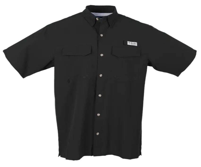 Bimini Bay Men's Flats V SS Shirt Black