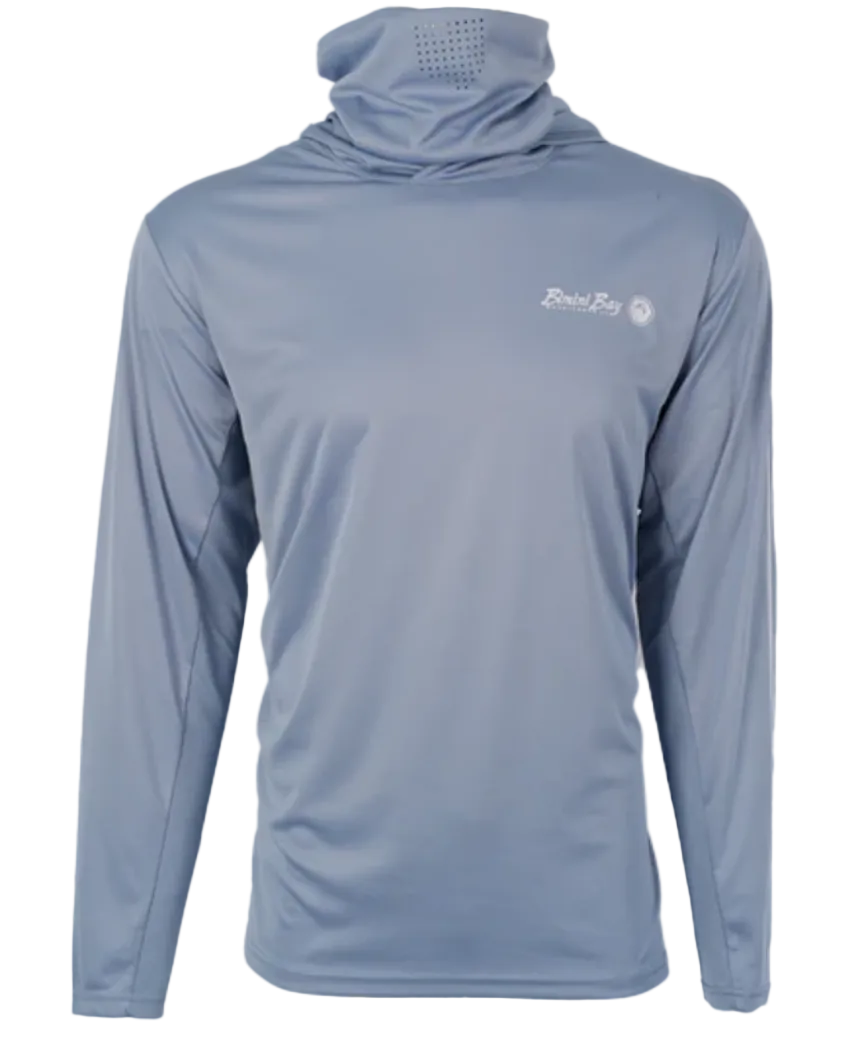 Bimini Bay Men's Hatteras Performance Hoodie Infinity Gray