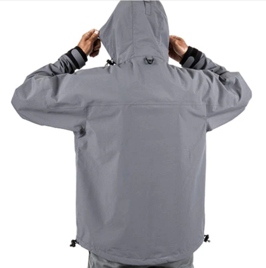 Bimini Bay Men's Saltx Seahook Splash Top Jacket Gray