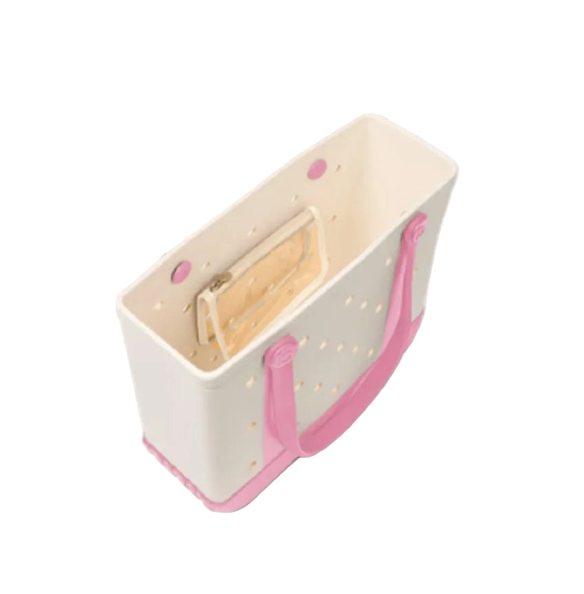 Bogg Bag Baby Varsity Pink