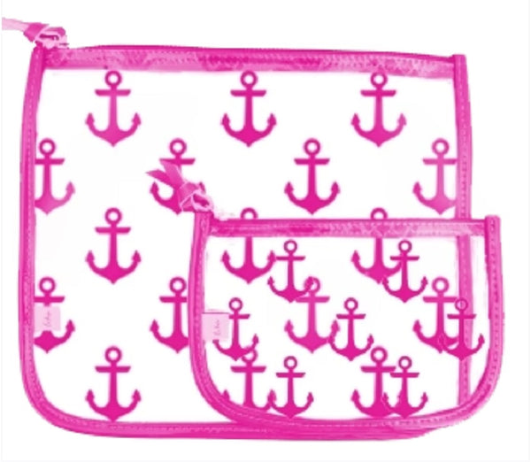 Bogg Bag Inserts Pink Anchor