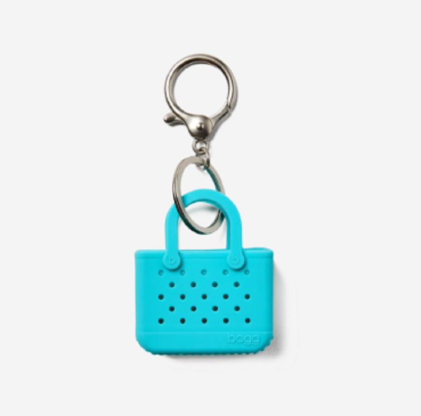 Bogg Tiny Tote Keychain Tiffany