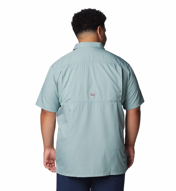 COLUMBIA Men's Big & Tall Slack Tide Camp Shirt (Crushed Blue)