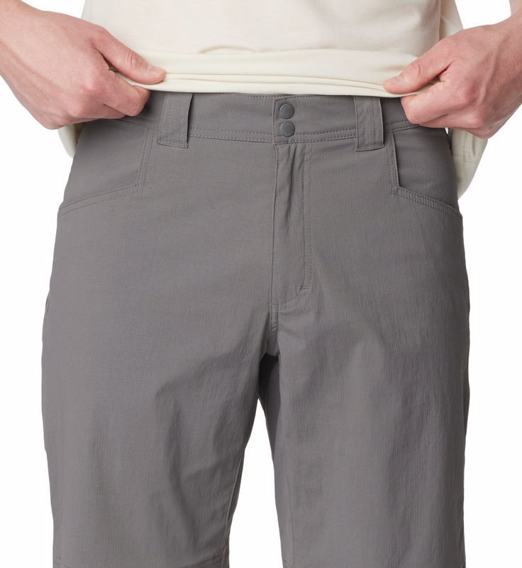 COLUMBIA Men's Blood and Guts Stretch Shorts (City Grey)