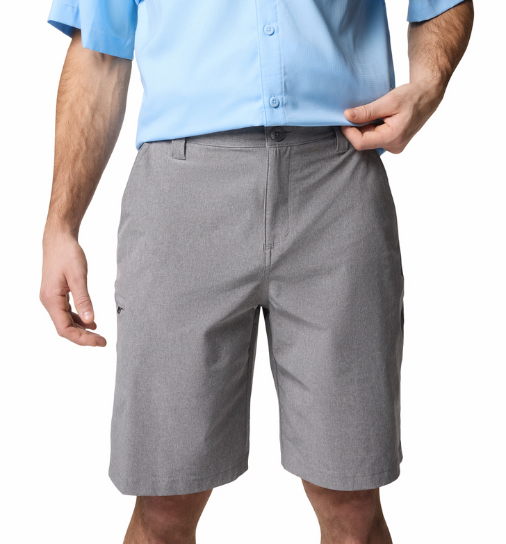 COLUMBIA Men's Grander Marlin III Offshore Shorts (City Grey Heather)