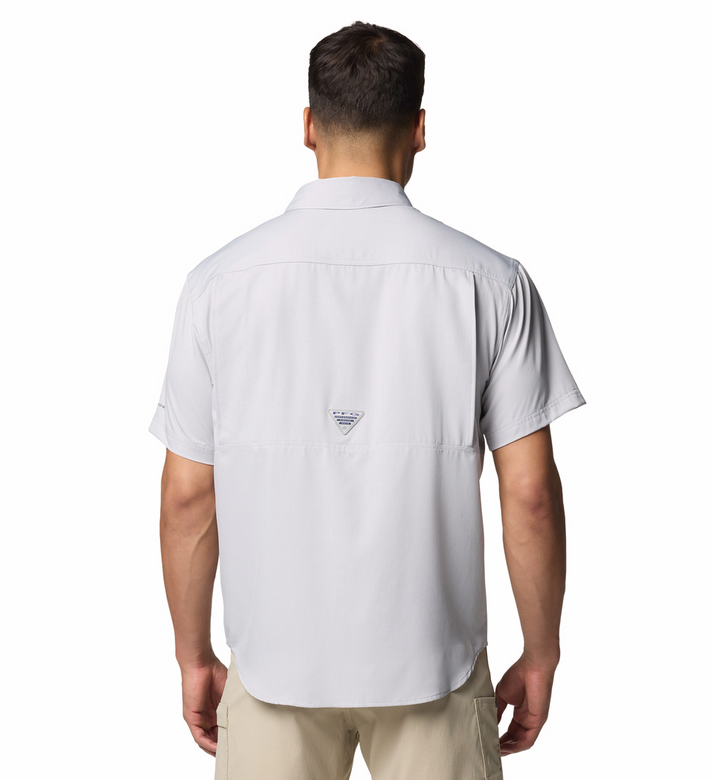 COLUMBIA Men's PFG Backwater SS Shirt (Cool Grey)