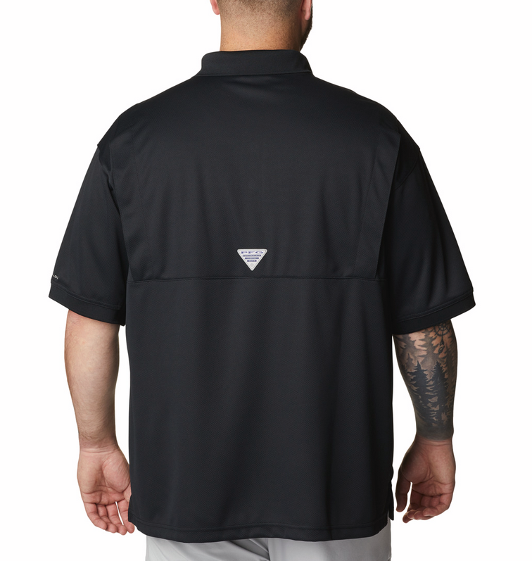 COLUMBIA Men's Perfect Cast Polo Shirt (Black)
