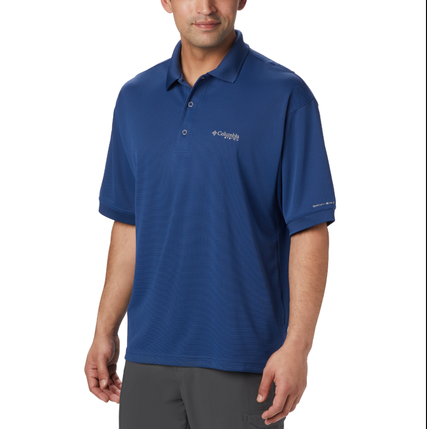 COLUMBIA Men's Perfect Cast Polo Shirt (Carbon)
