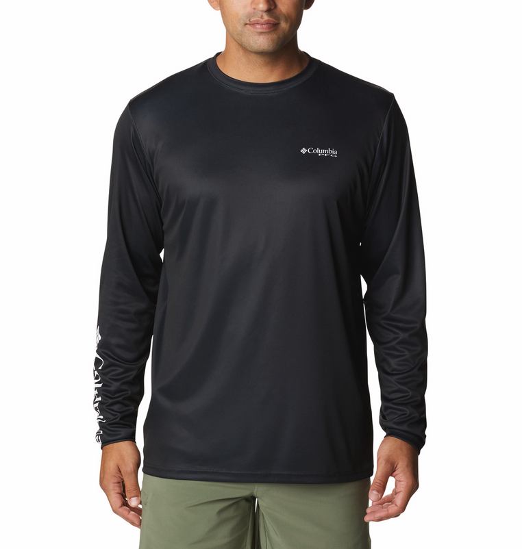 COLUMBIA Men's Terminal Tackle PFG License Plate LS (Black)