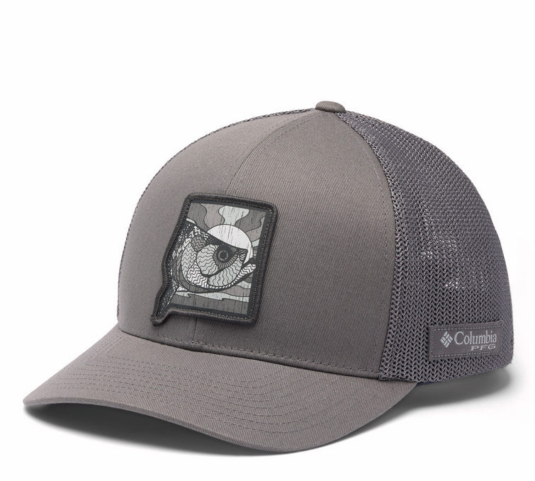 COLUMBIA PFG Patch Mesh Ball Cap (City Grey)