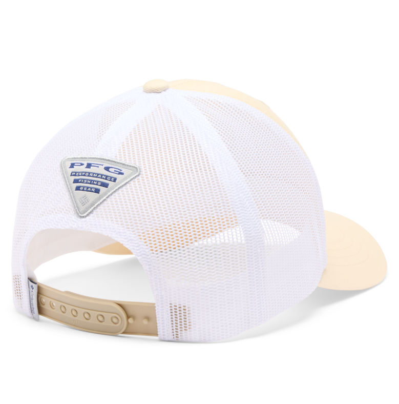 COLUMBIA Women's PFG Fish Flag Snapback Hat (Lemon Wash)