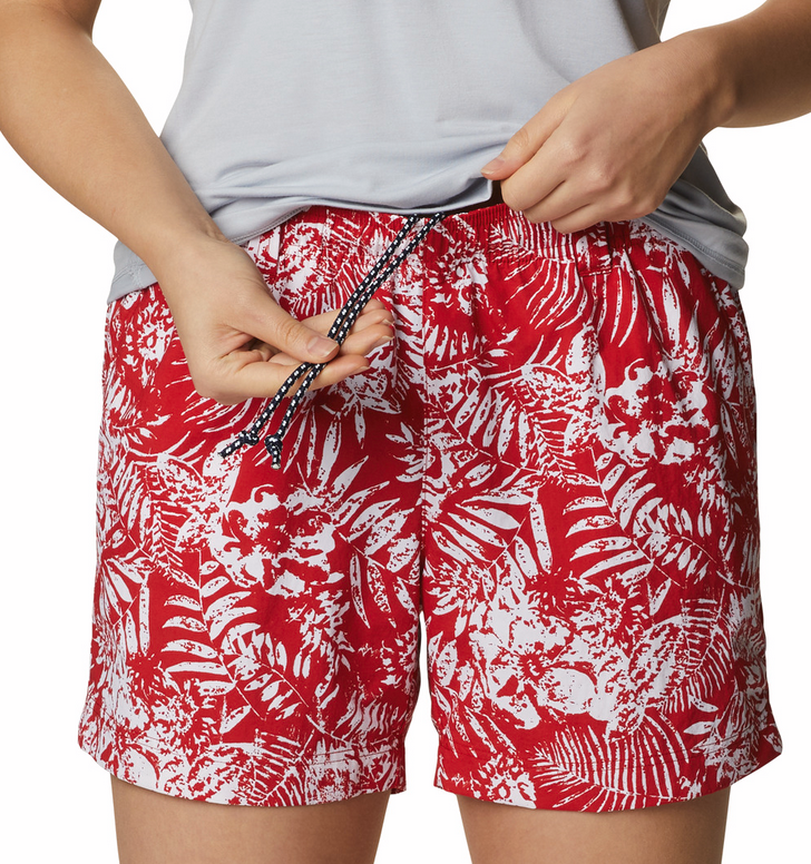 COLUMBIA Women's W Super Backcast Water Short (Red)