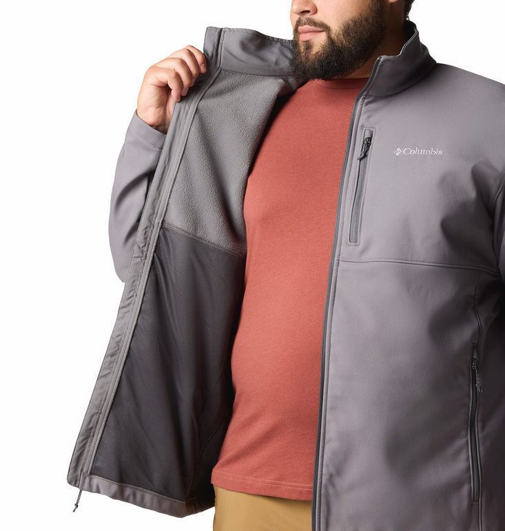 Columbia Men's Ascender Softshell Jacket City Grey