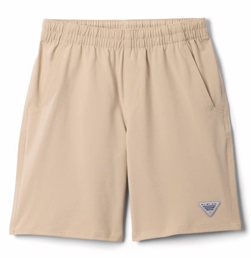 Columbia Boy's Youth Y Terminal Roamer Stretch Shorts Ancient Fossil