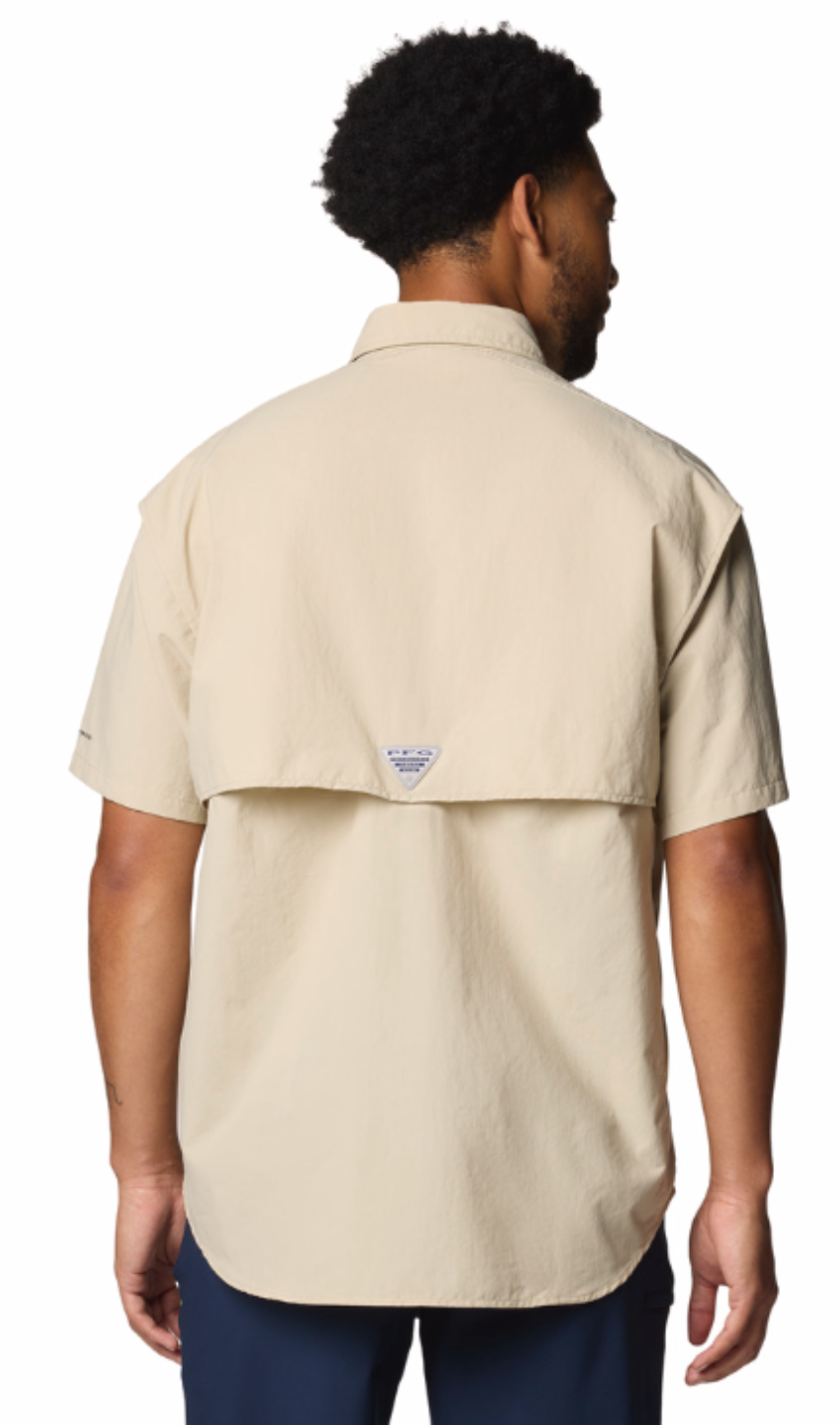 Columbia Men's Bahama II SS Shirt Fossil