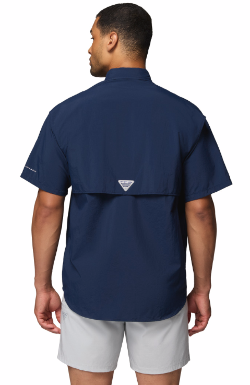 Columbia Men's Bahama II SS Shirt Navy