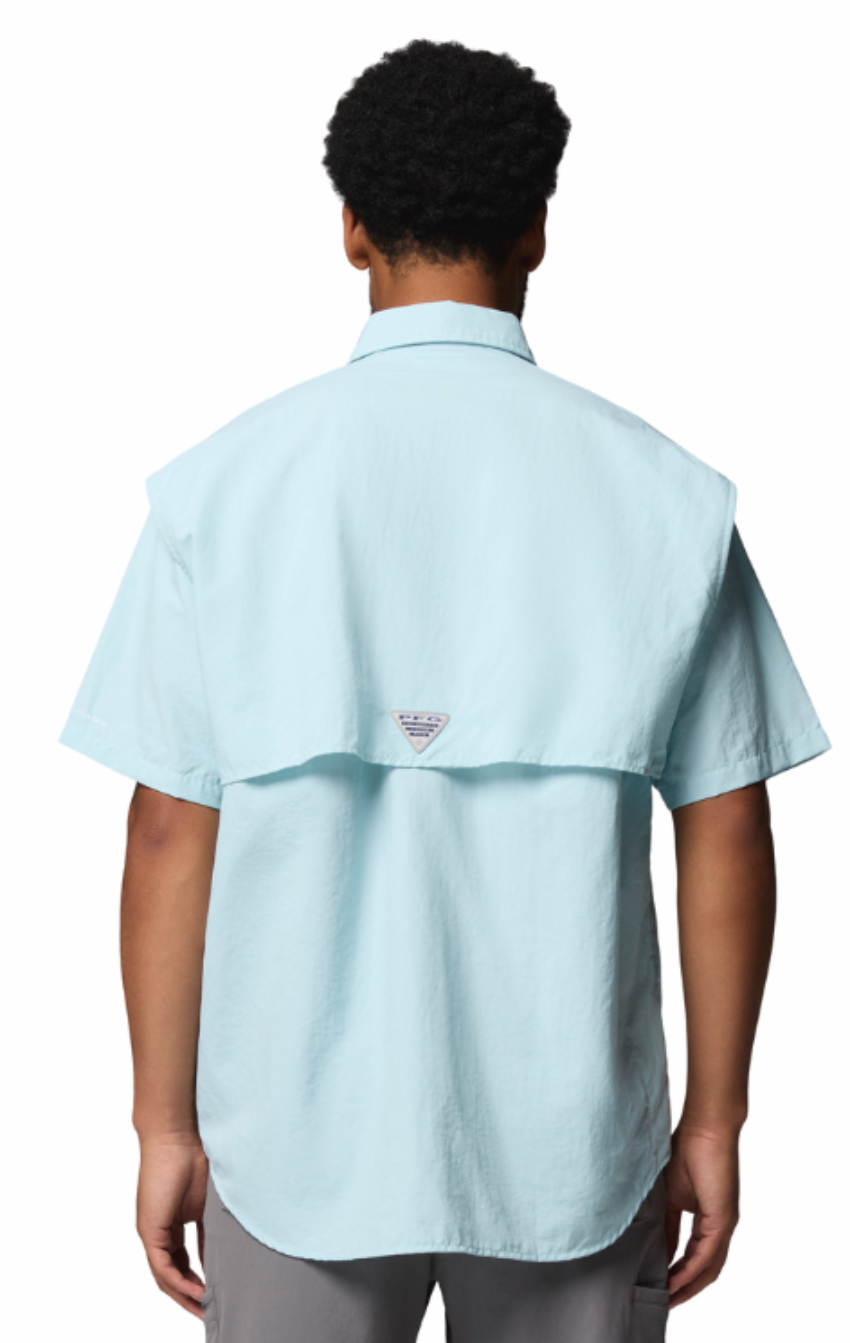 Columbia Men's Bahama II SS Shirt Marine Light