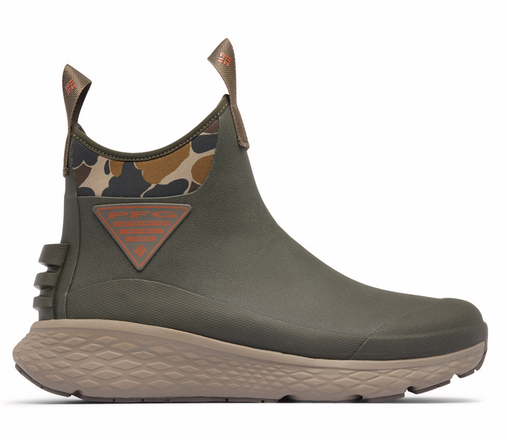 Columbia Men's Dry Tortugas PFG Pro Sport Boot Deep Olive, Cedar