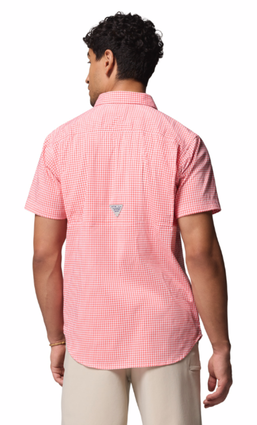 Columbia Men's Harbor Peak SS Shirt Melonade