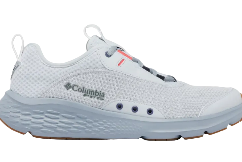 Columbia Men's PFG Castback Shoe Cirrus Grey/Sunset Red