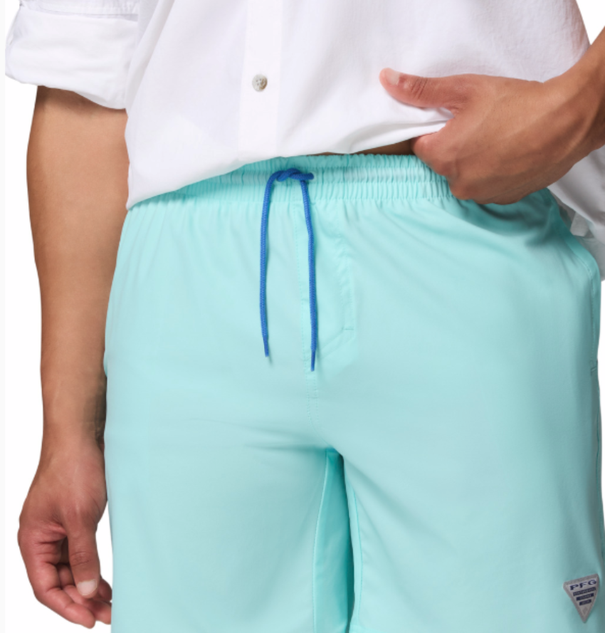 Columbia Men' s PFG Rambler Water Shorts 8" Gulf Stream
