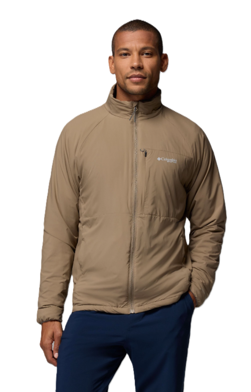 Columbia Men's PFG Wild Cast Full Zip Jacket Truffle