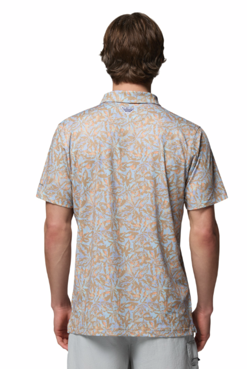 Columbia Men's Super Slack Tide II Stretch Polo Beach Pompanos