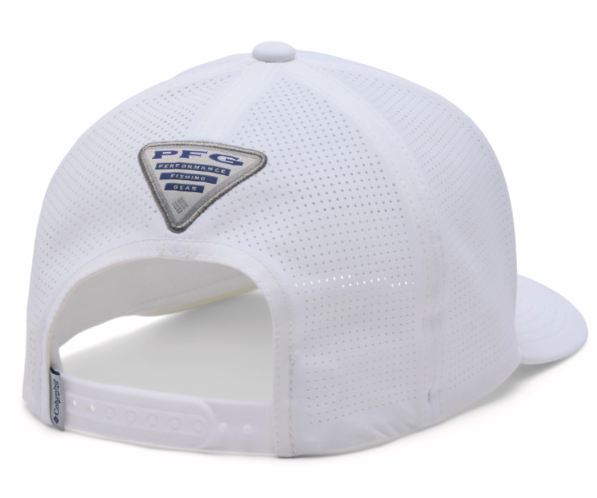 Columbia PFG Elite 110 Snap Back White