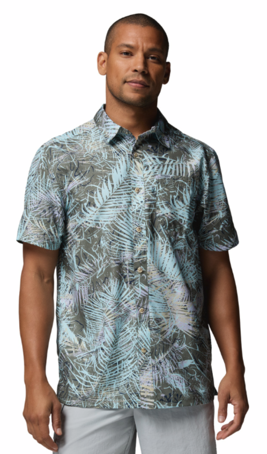 Columbia Super Slack Tide Camp SS Shirt Cypress