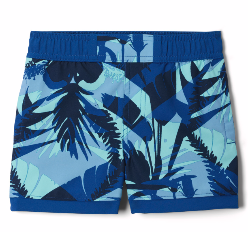 Columbia Toddler's Sandy Shores Printed Boardshorts Mountain Blue
