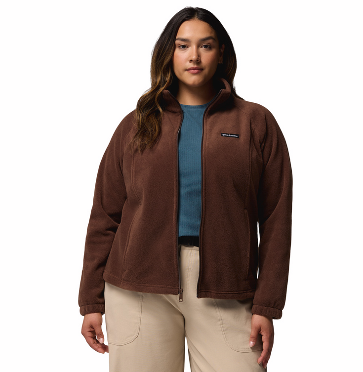 Columbia Women's Benton Springs Full Zip Tobacco
