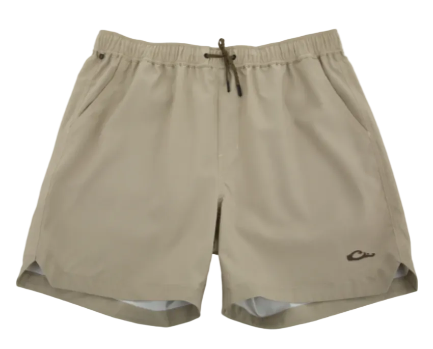 Drake Men's Lake Shore Dock Shorts Aluminum