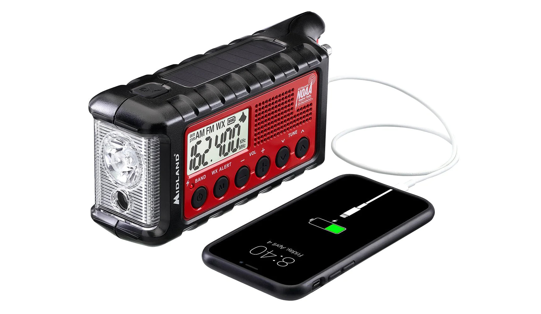 Midland Emergency Crank Weather Radio ER310