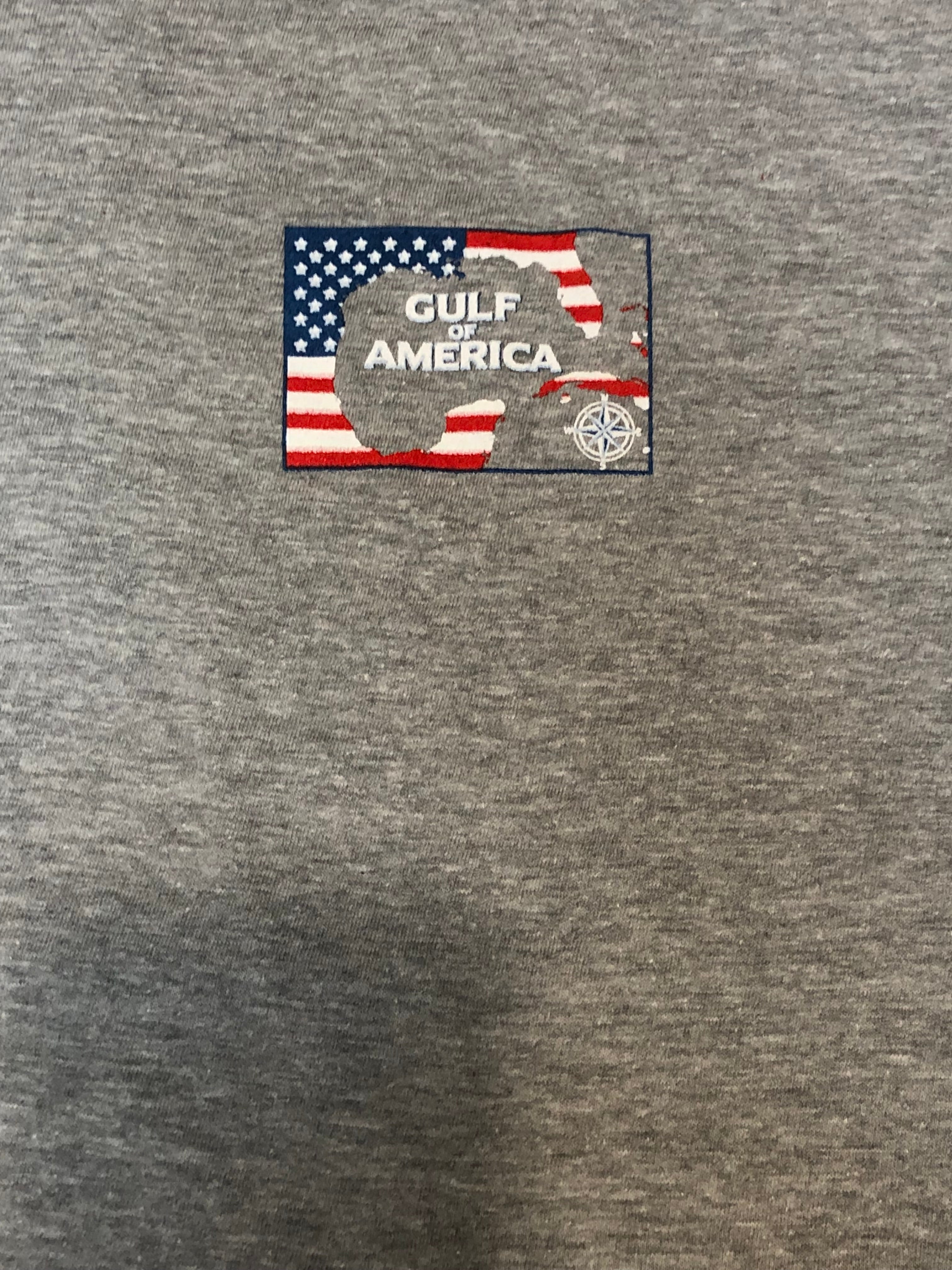 Gulf of America T-Shirt Grey
