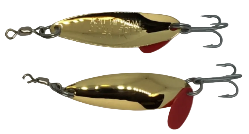 Gator Lures 1/4oz Gold Gator Casting Spoon