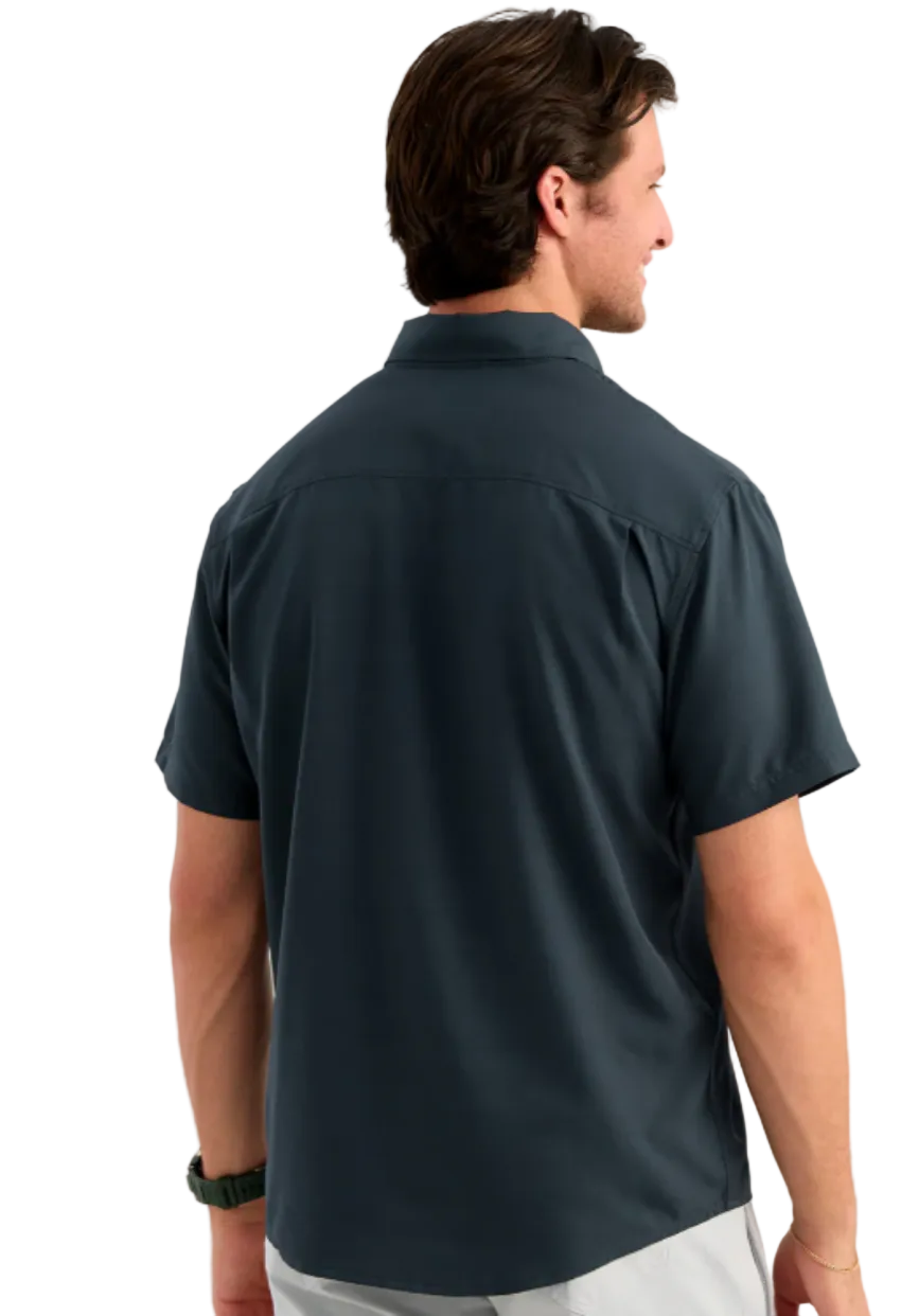 HUK Men's Kona KC Shirt Sea Storm