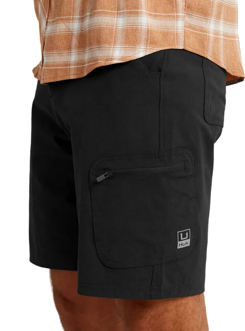HUK Men's Next Level 10.5" Short Black