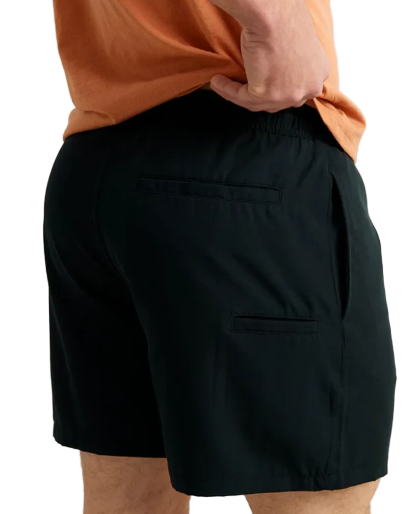 HUK Men's Pursuit Volley Swim Short Black